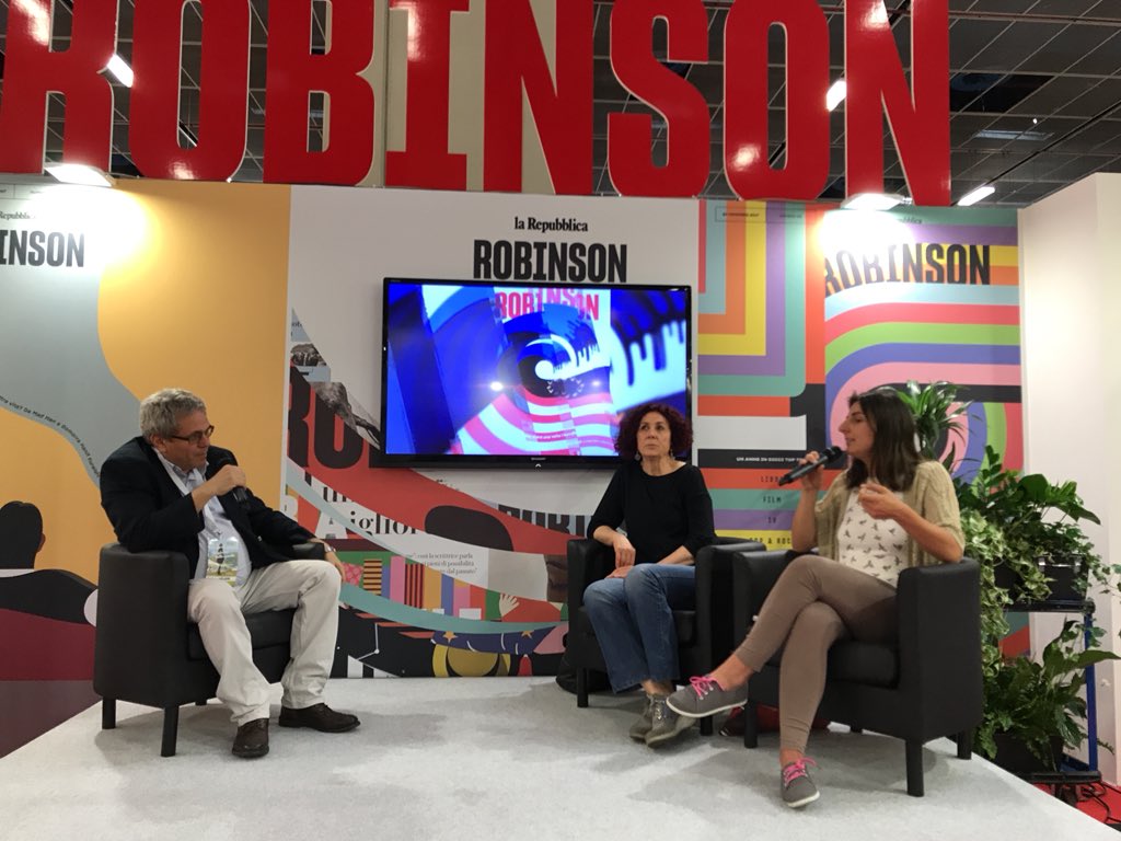 Le catene del lavoro in bicicletta al Salone del Libro di Torino